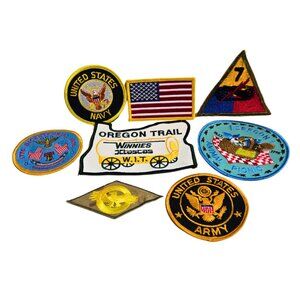 Aviation, Military, Transportation Pin and Patch Collection